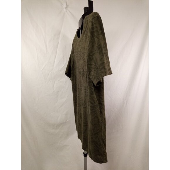 Falls Creek Men's Green Leaf T-Shirt Size Large - Picture 2 of 8